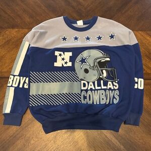 Vintage Dallas Cowboys Sweatshirt Crewneck Officially Licensed Garan Inc XL |Q1